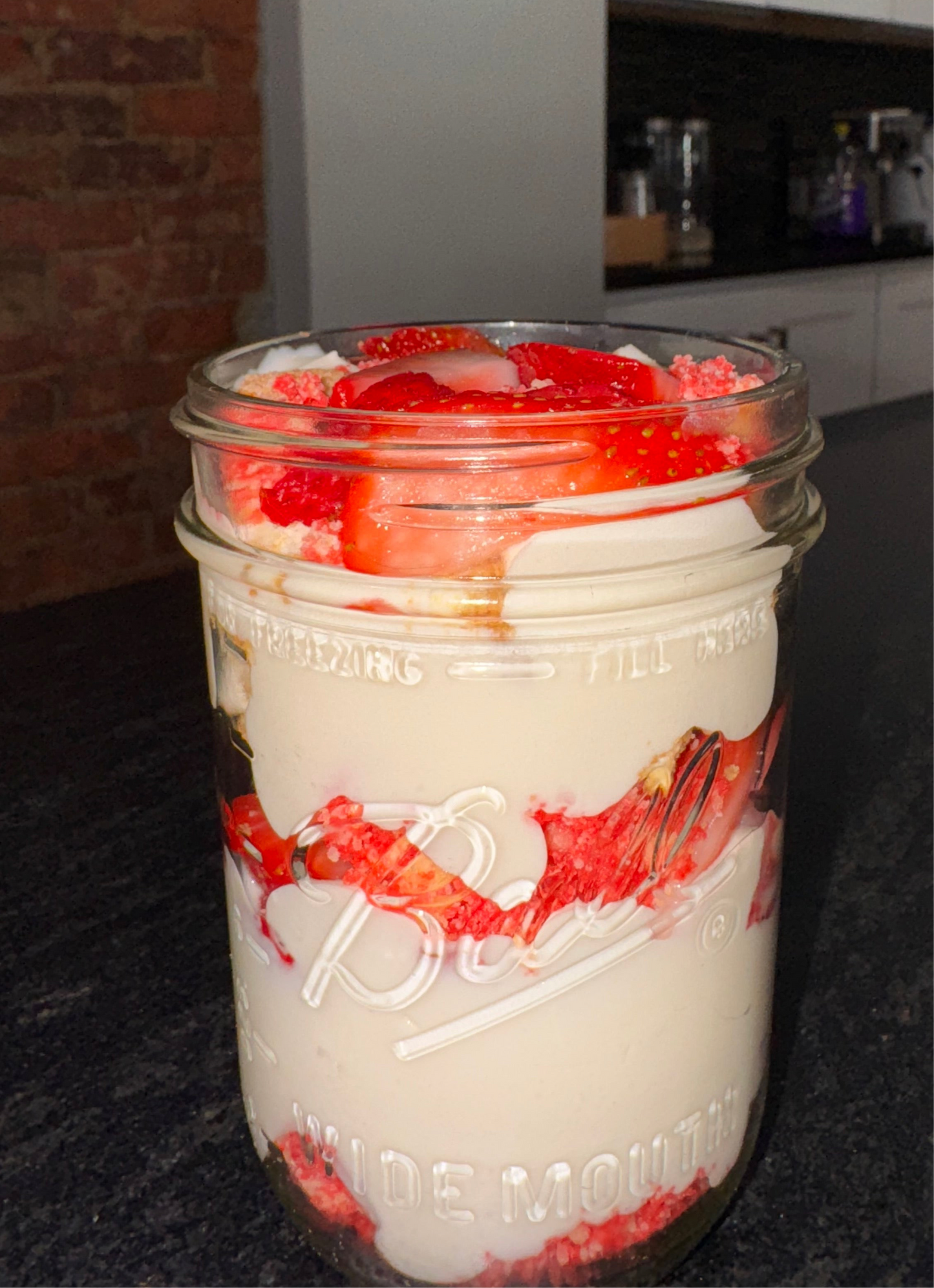 Strawberry Crunch Cheesecake